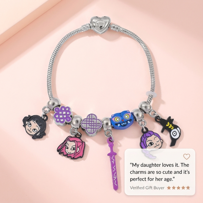 DIY Fantasy K-Pop Charm Bracelet Kit